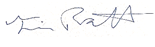 The signature of Finn Pratt