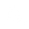 A symbol depicting a clock with an arrow going around it, signifying the APS of the future