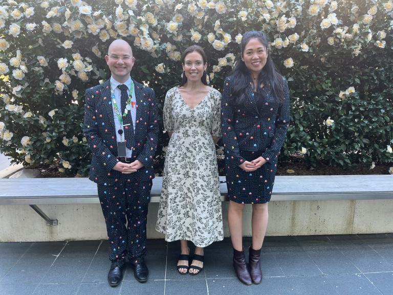 Andrew Pfeiffer, Co-chair Public Sector Neurodiversity CoP, Kate Halpin, Principal Neurodiversity Consultant at Employ for Ability, and Shaila Dane Ang, Co-chair PM&C Ability Network.