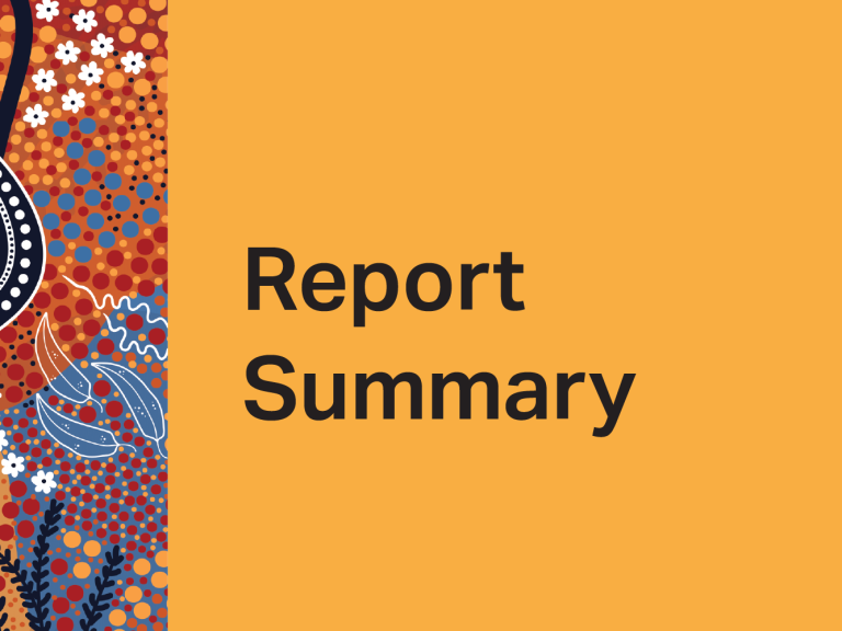 Report summary - clickable tile