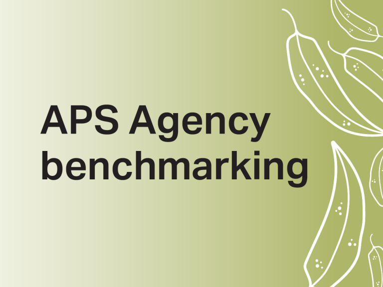 APS Agency Benchmarking