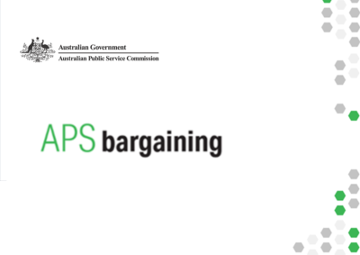 Australian Government crest, Australian Public Service Commission. APS Bargaining